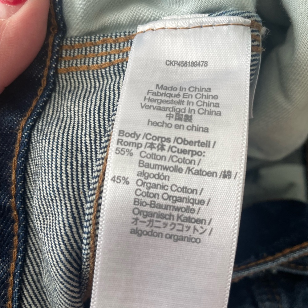 Madewell Women's Vintage Straight Leg Jeans - Blue 31T - Picture 5 of 6
